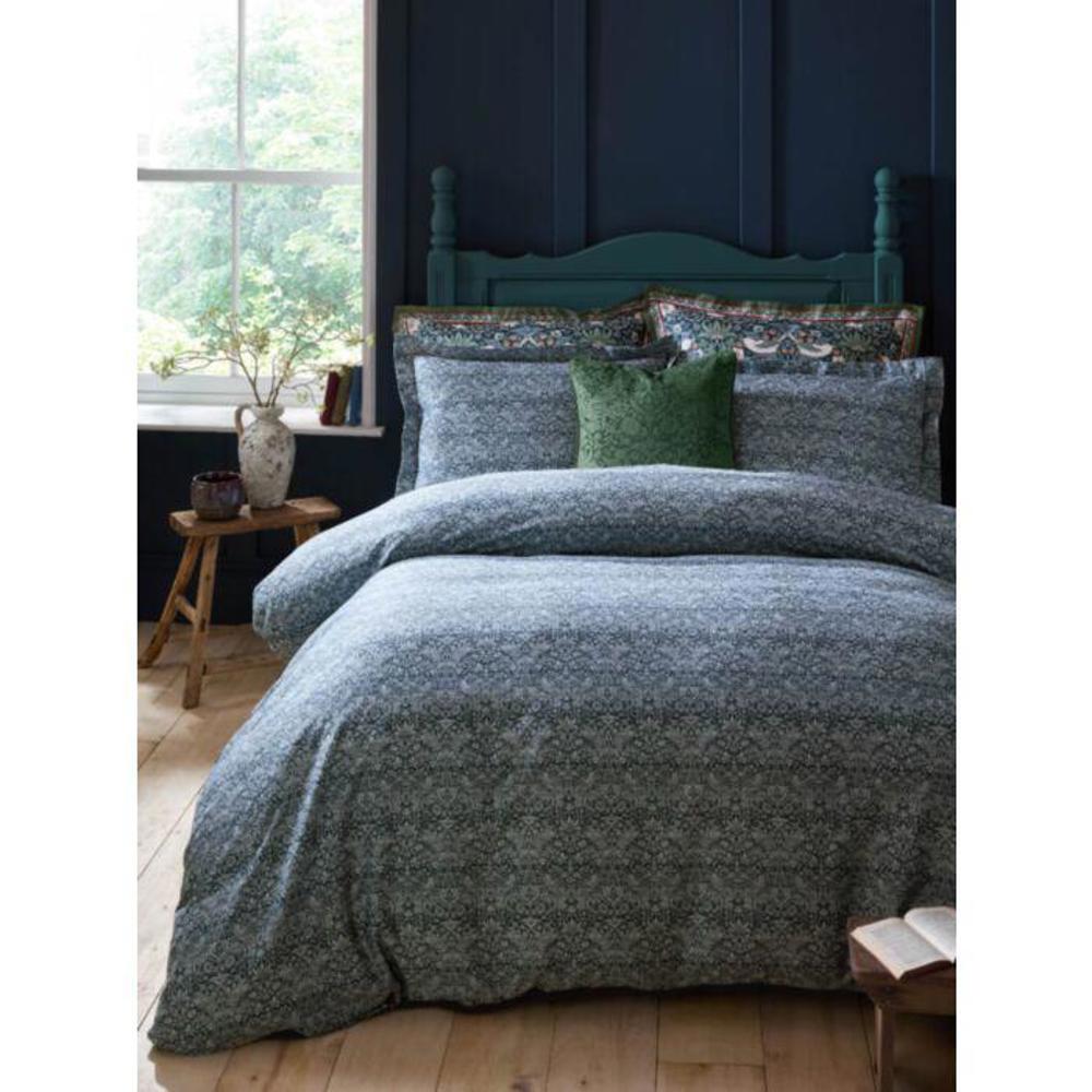 William Morris at Home Midnight Strawberry Thief Duvet Set